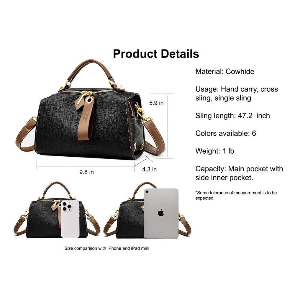 Crossbody Bags Shoulder Bags Faux Leather Handbag Dual Straps, Dual :P - Picture 7 of 9